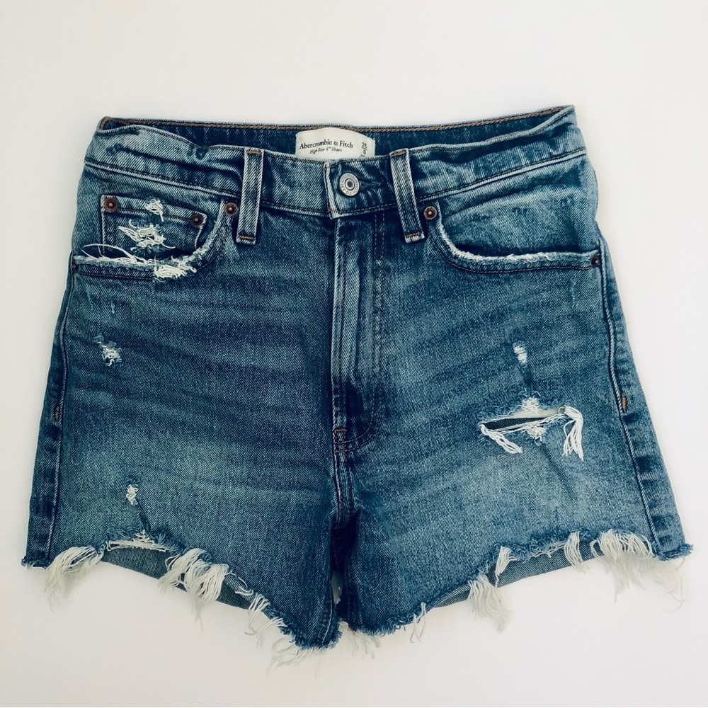 Abercrombie & Fitch High Rise 4” Shorts